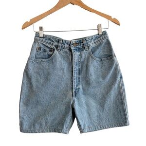 Vintage 90s Light Blue Jean Bermuda Shorts